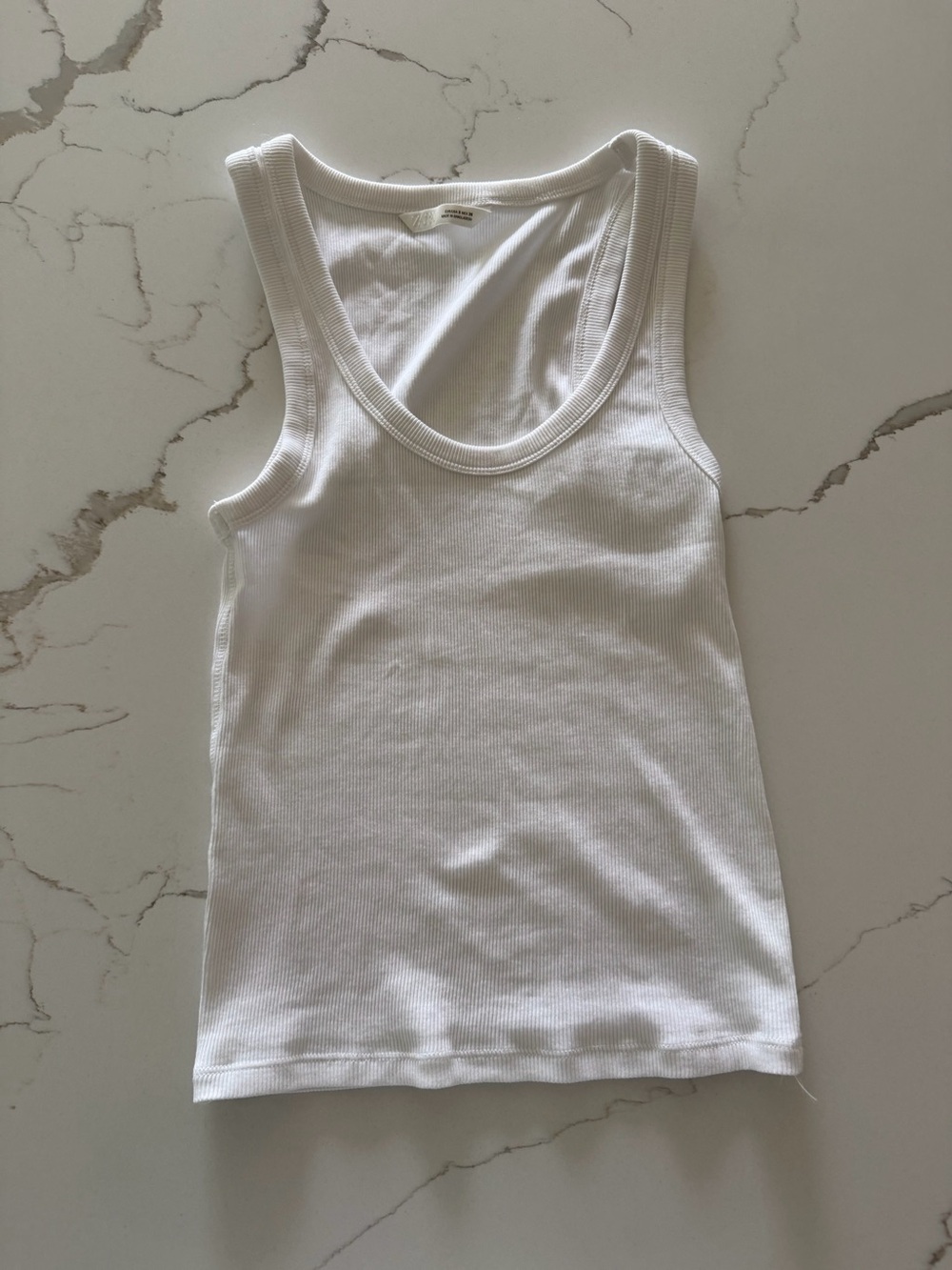Zara White Tank